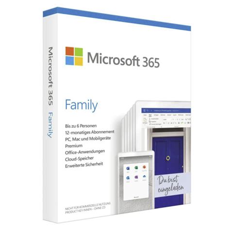 Microsoft 365 Family günstig online kaufen .